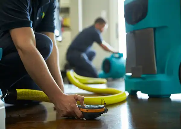 water damage restoration service Dorneyville